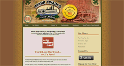Desktop Screenshot of marktwainpizza.com